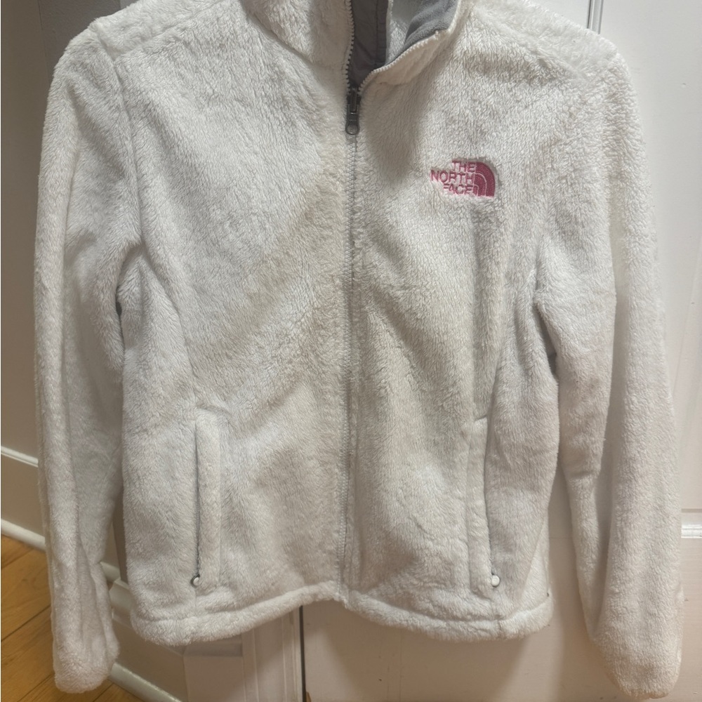 The North Face White Fleece Jacket
